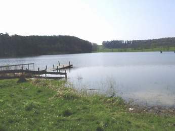 Blick ber den Stausee